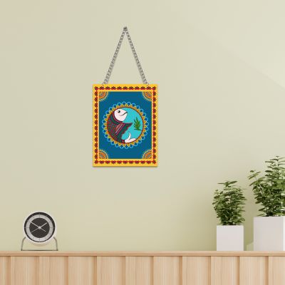 Madhubani Art Fish Wall Hanging For Home, Living Room, Bedroom Wall Decoration Festival Wall Decor Traditional Wall Art Decor